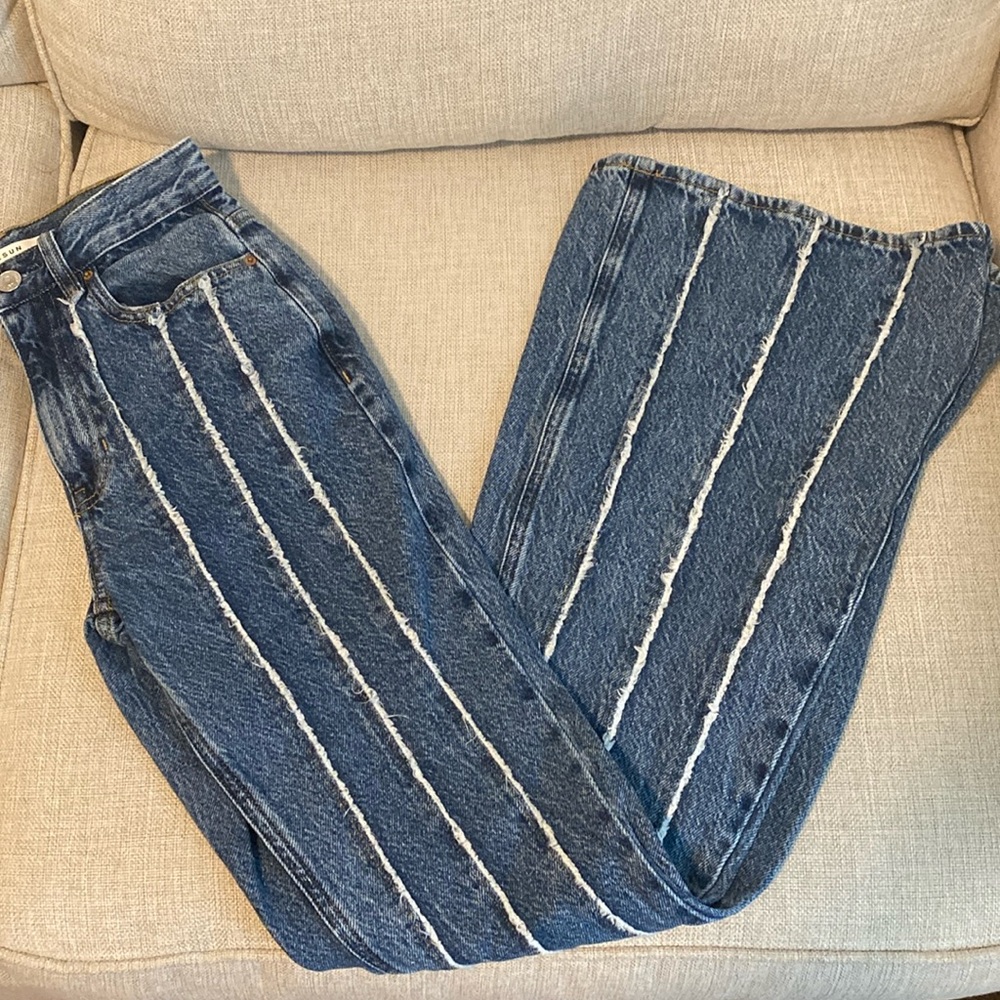 PACSUN wide Leg High-rise Jeans